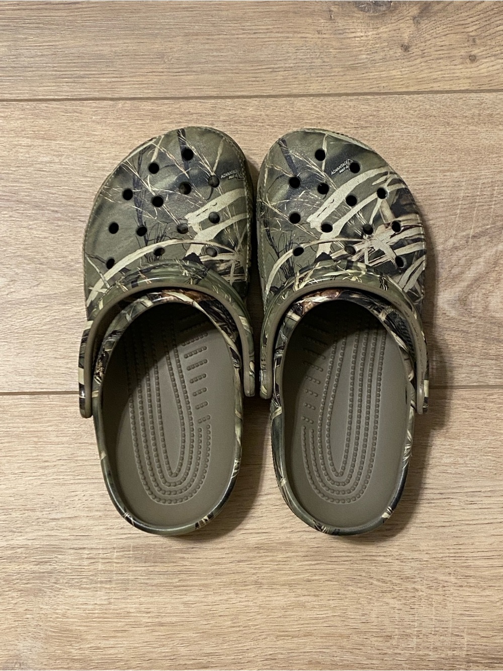 Kids Camouflage Slip-On Croc Clogs
